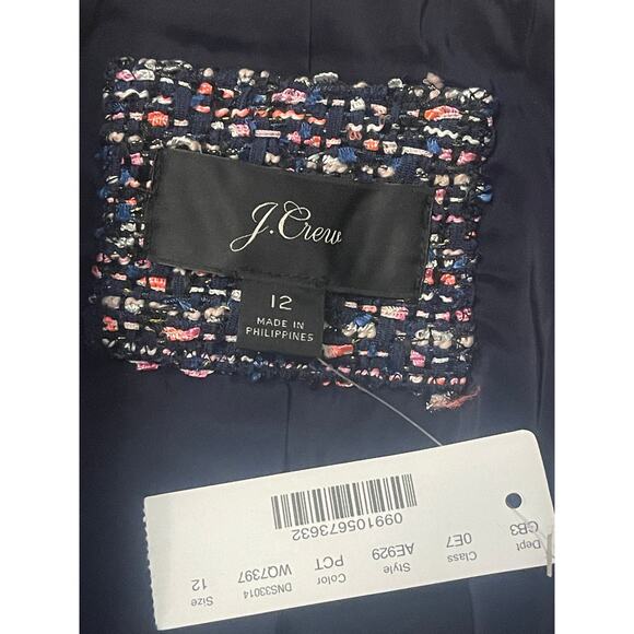 NWT‎ J Crew Tweed Confetti Skirt Suit - Picture 12 of 15